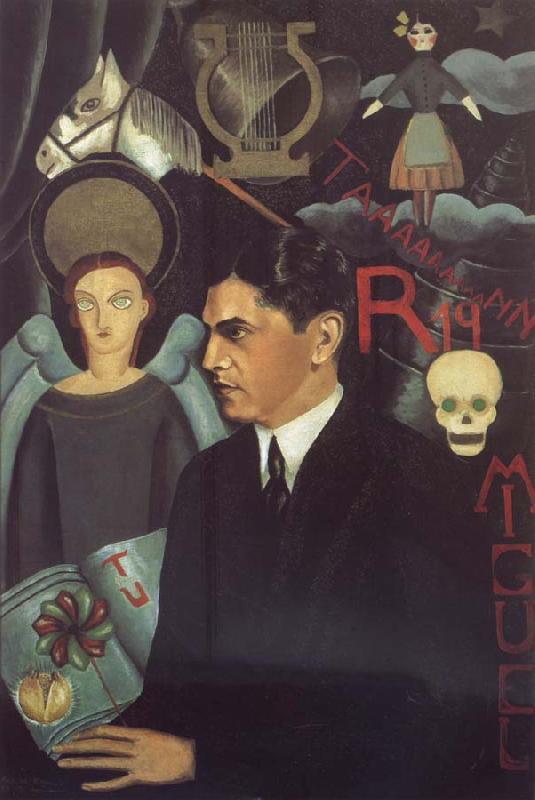 Frida Kahlo Portrait of Miguel N.Lira